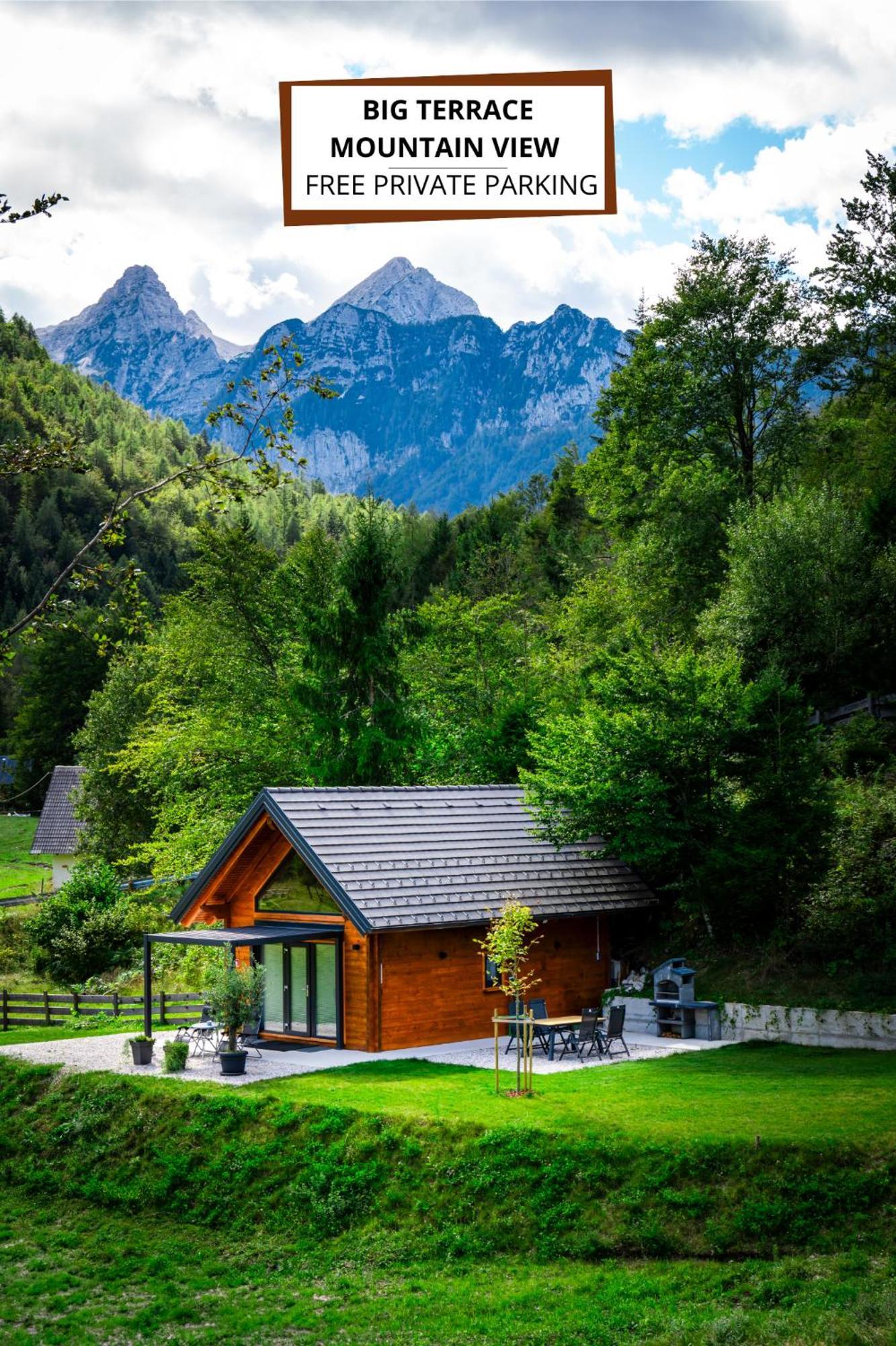 Radovna Chalet With Panoramic View 莫斯特拉纳 外观 照片
