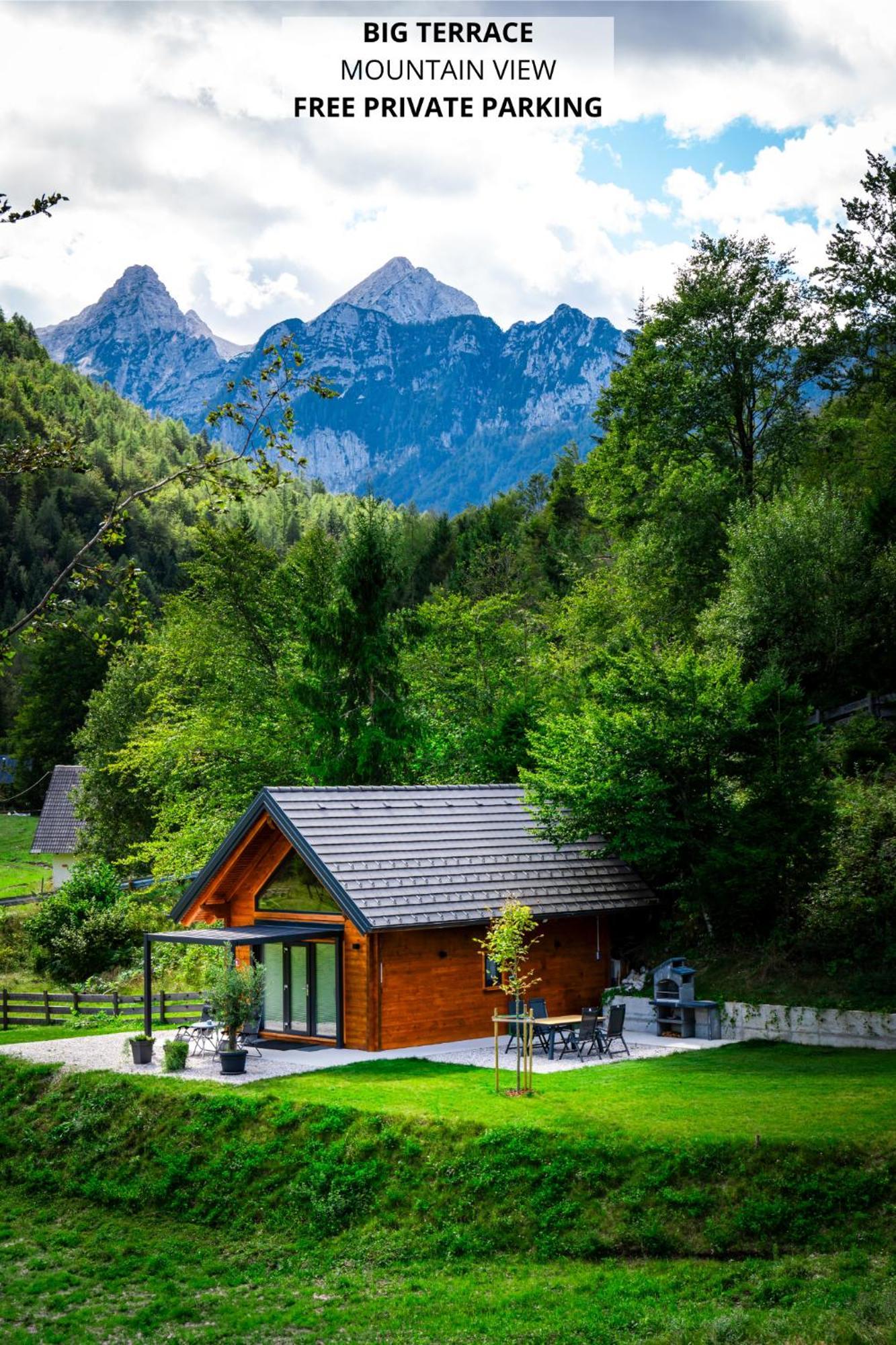 Radovna Chalet With Panoramic View 莫斯特拉纳 外观 照片